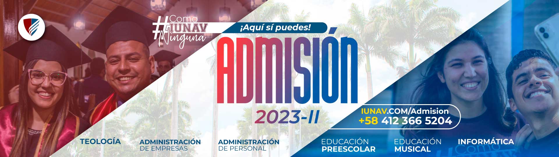 1920px x 541px - AdmisiÃ³n - Instituto Universitario Adventista de Venezuela